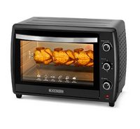 Image of Black+Decker, Electric Oven Toaster With Convection, 55 L, 2000W, Black